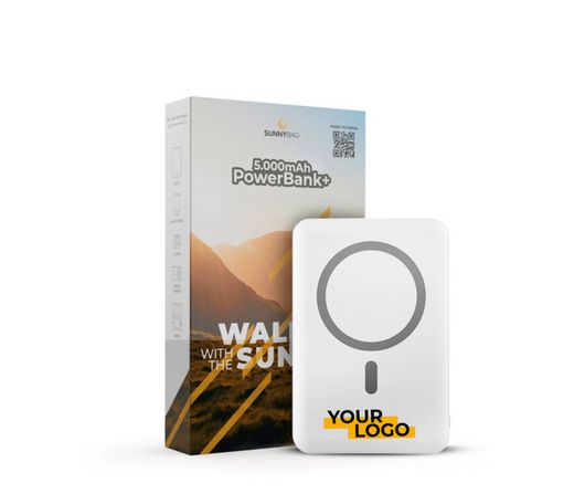 SUNNYBAG POWERBANK+ 5.000 mAh mit Logo